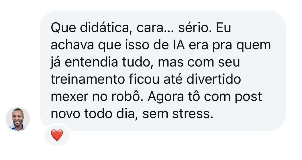 Depoimento de aluno 2