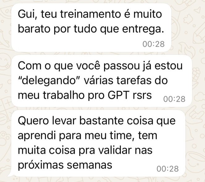 Depoimento de aluno 3