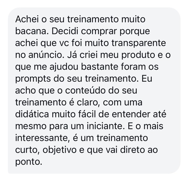 Depoimento de aluno 8
